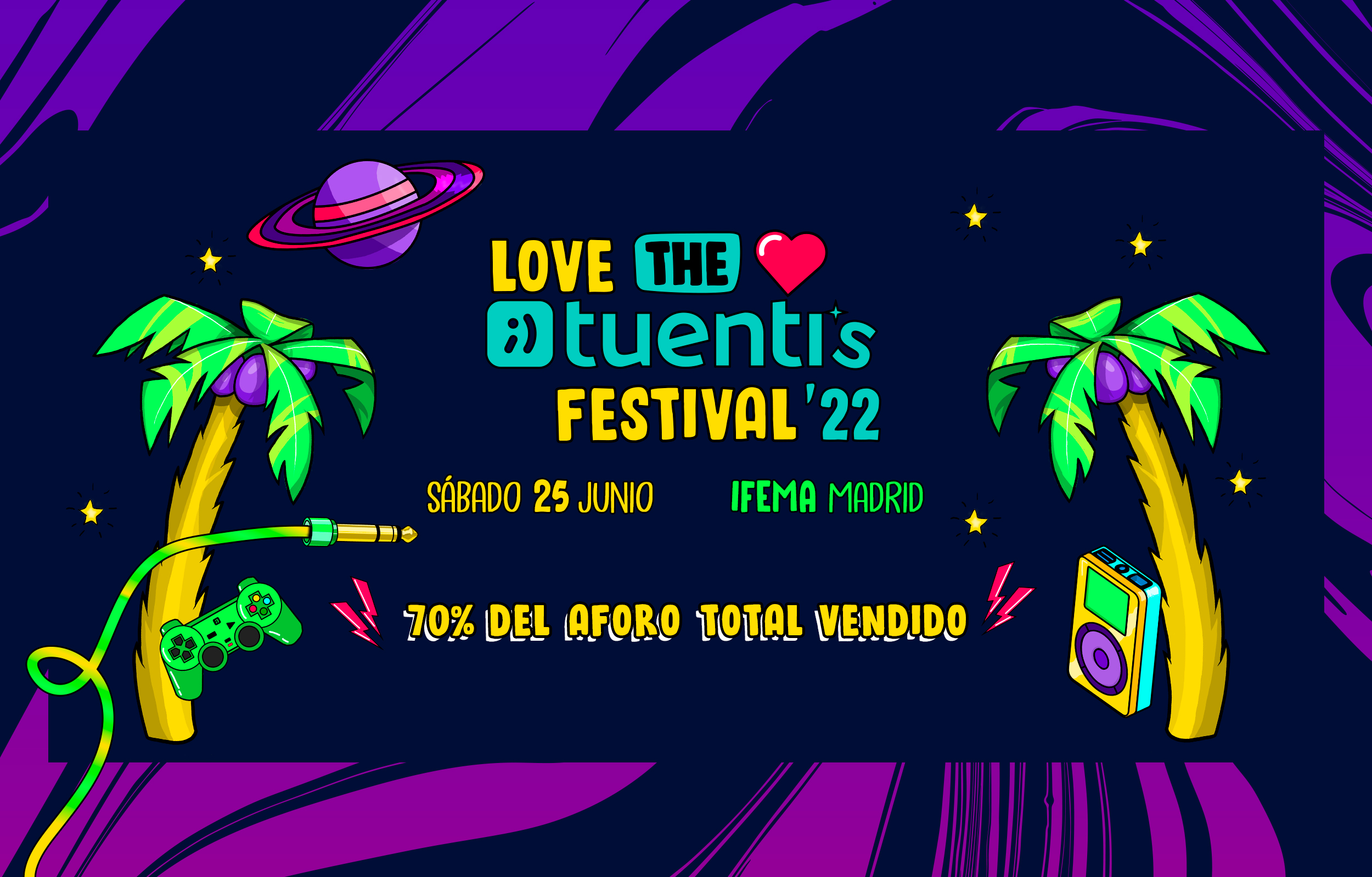 Promotional photograph of Love the Tuenti's Festival.