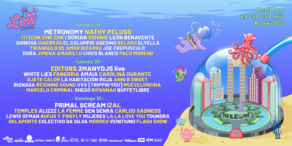 Fotografía promocional de Low Festival 2022