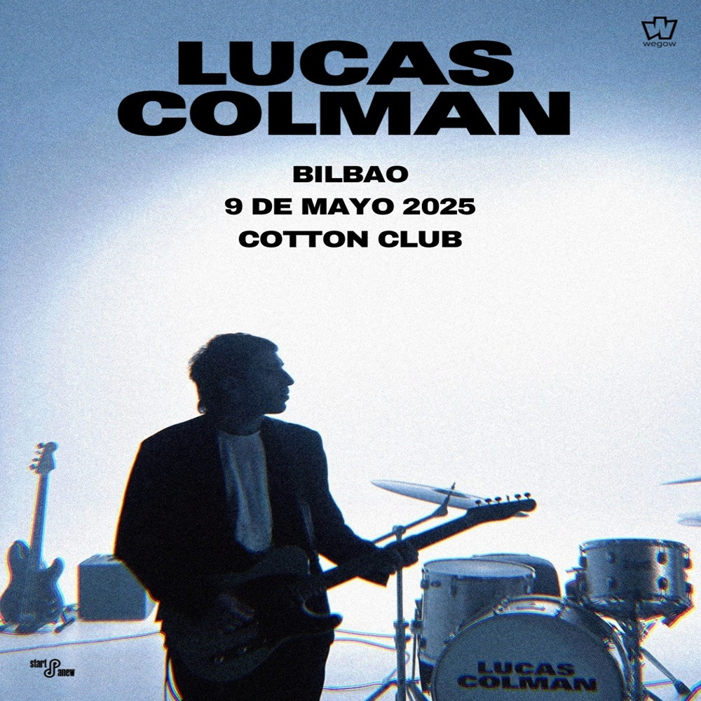 Promofoto von Lucas Colman en concierto Bilbao.