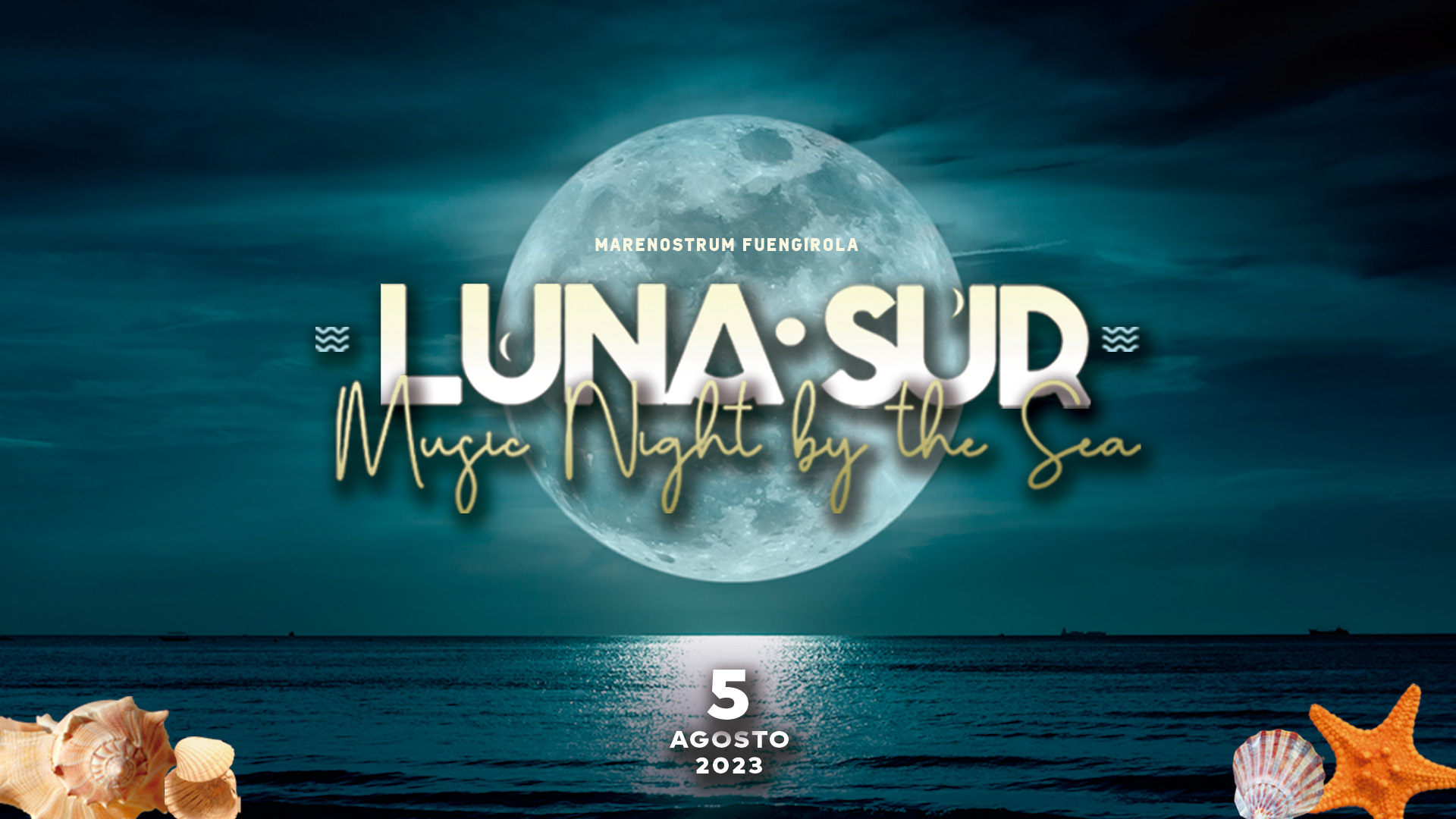 Promofoto von Luna Sur Festival 2023 | Music Night By The Sea.