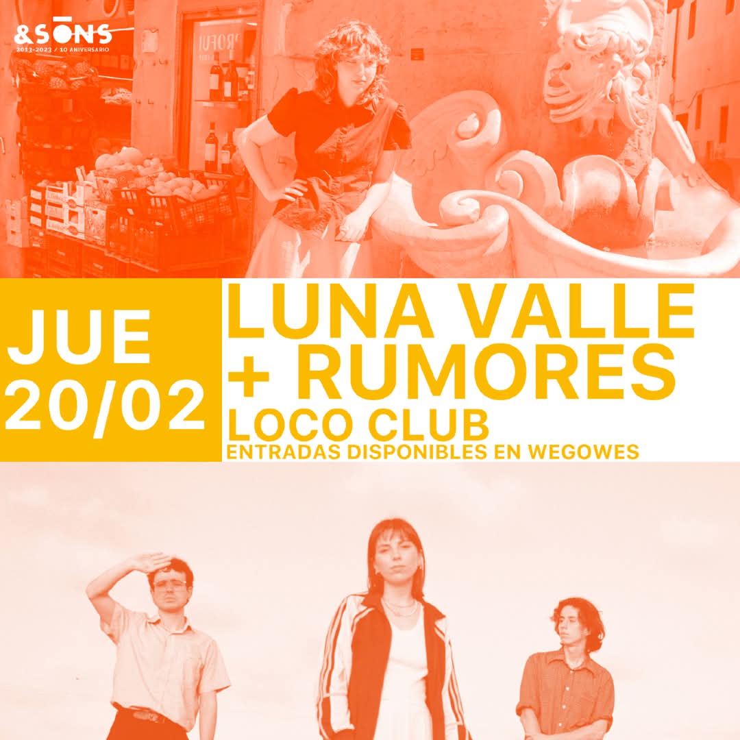 Fotografía promocional de Luna Valle + Rumores en Valencia