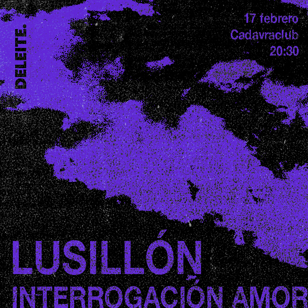 Fotografía promocional de lusillón + interrogación amor