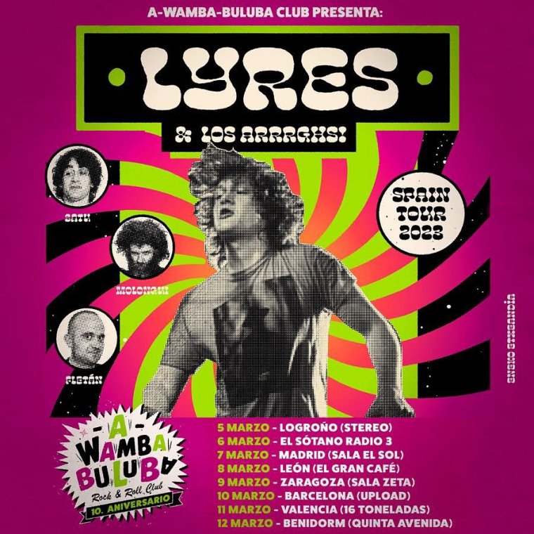 Fotografía promocional de LYRES & LOS ARRRGHS ( León. El Gran Café)