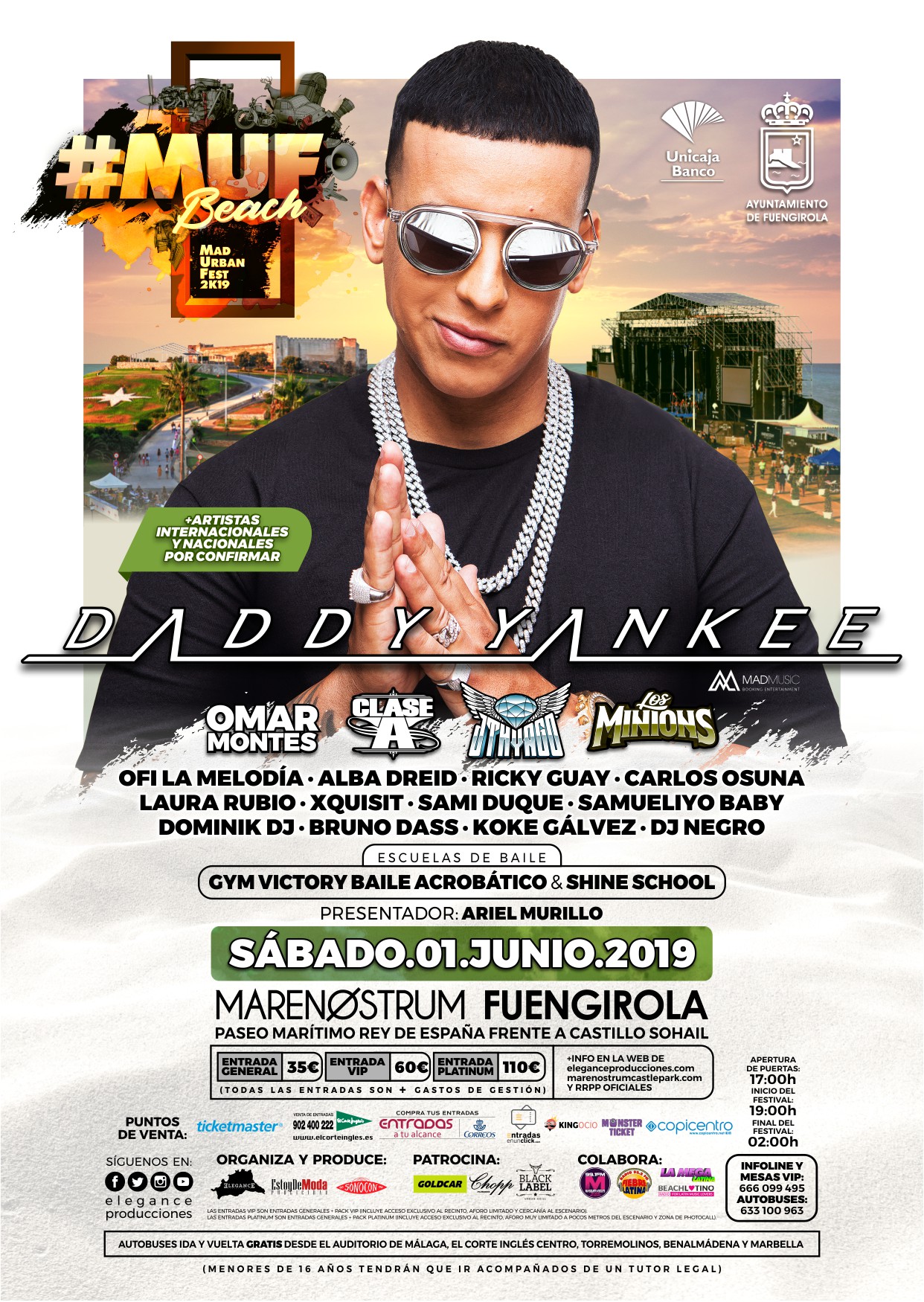 Fotografía promocional de Mad Urban Fest Beach 2019