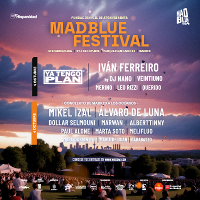 Fotografía promocional de MADBLUE 2024