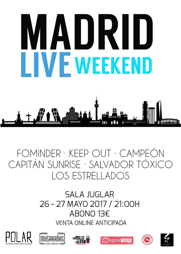 Fotografia promozionale di Madrid Live Weekend.