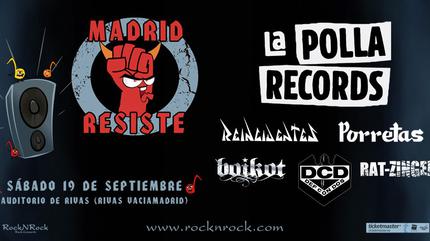 Madrid Resiste 2020 La Polla Records en concierto