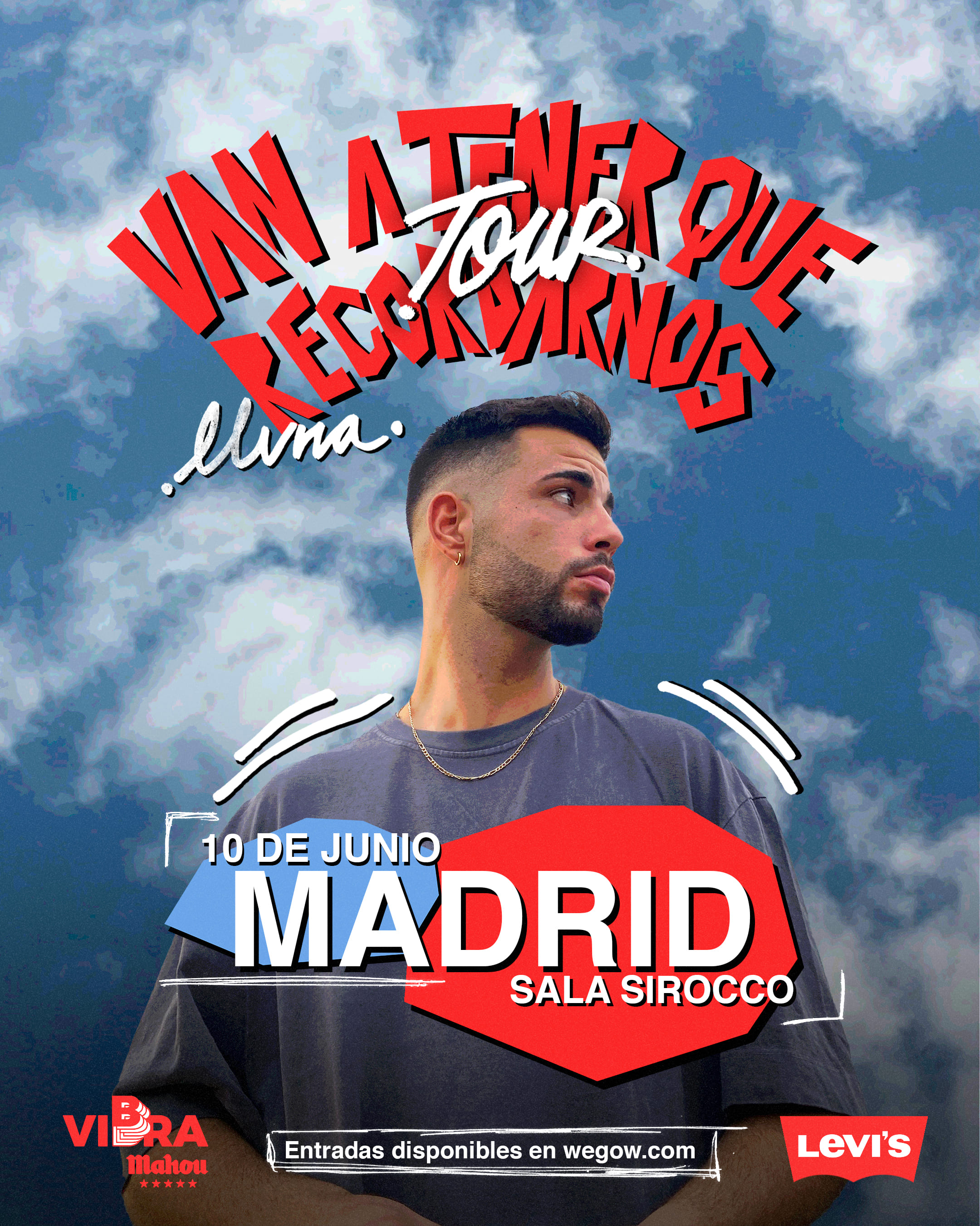 Fotografía promocional de MADRID, VAN A TENER QUE RECORDARNOS TOUR