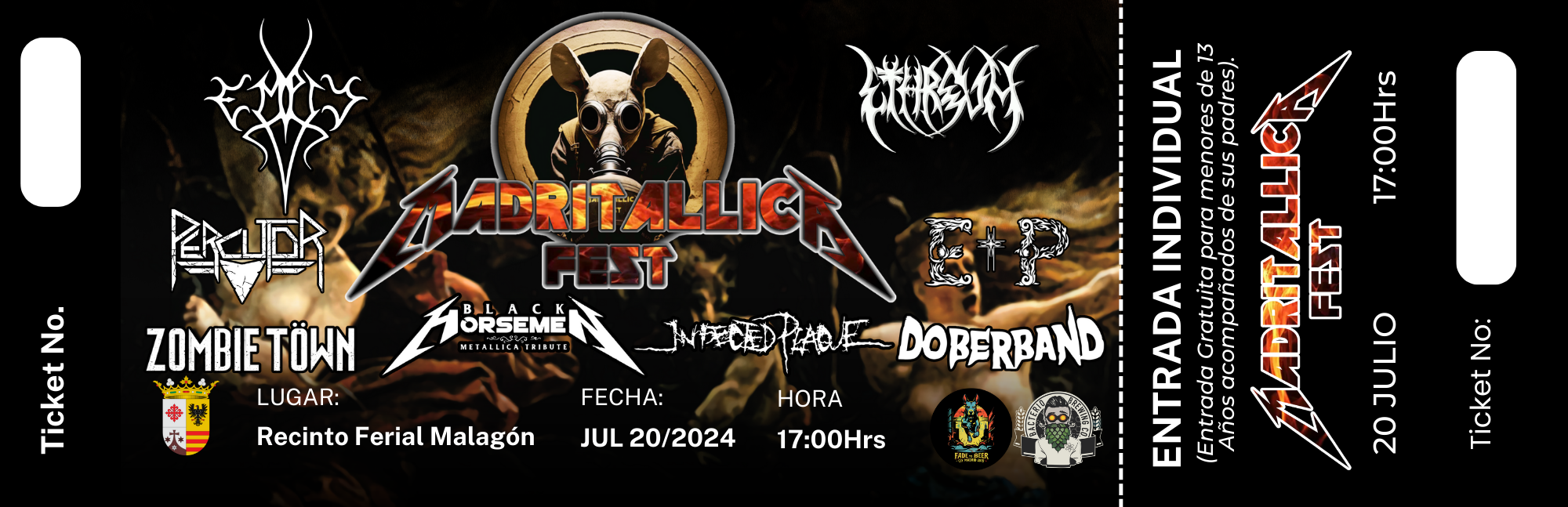 Fotografía promocional de MADRITALLICA FEST