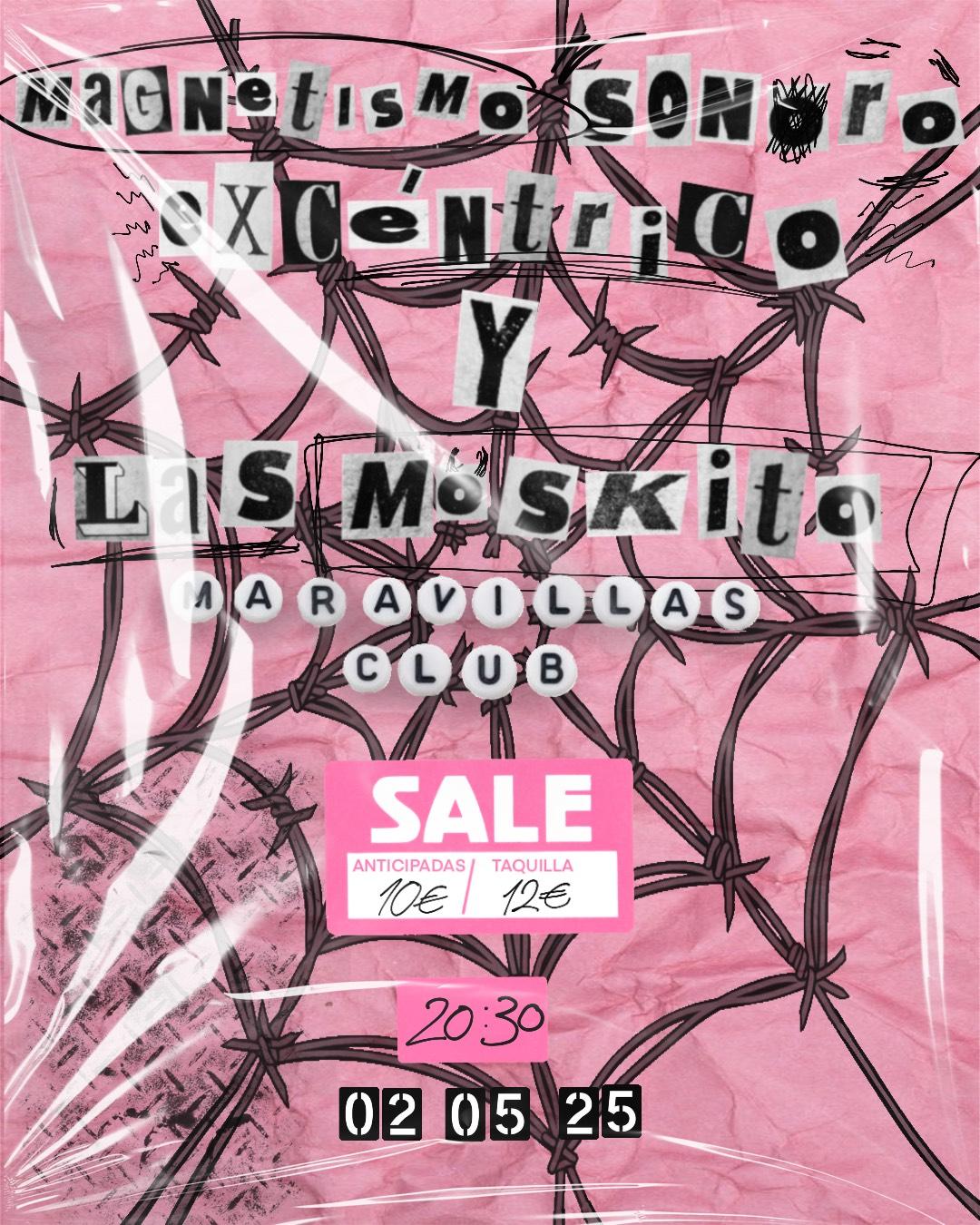 Fotografía promocional de Magnetismo Sonoro Excéntrico + Las Moskito en Maravillas