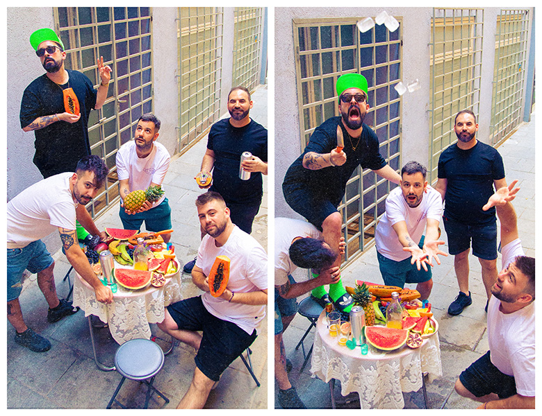 Fotografía promocional de Mamita Papaya en Madrid el 30 de septiembre