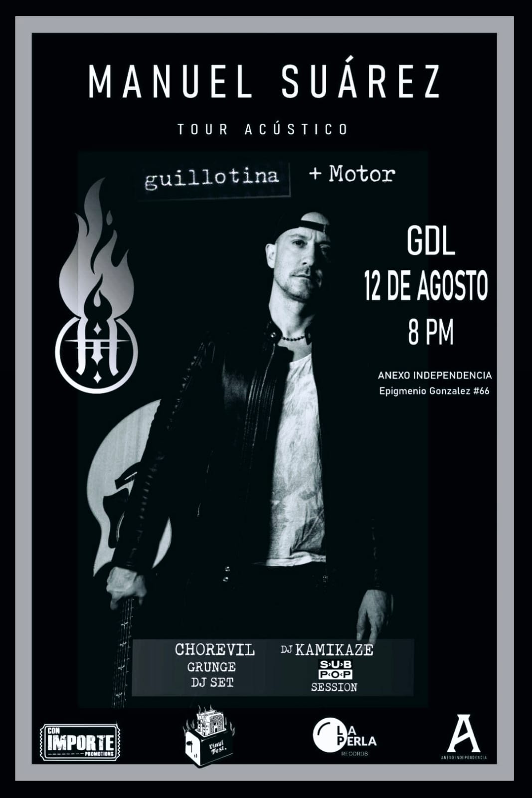 Promotional photograph of MANUEL SUÁREZ.