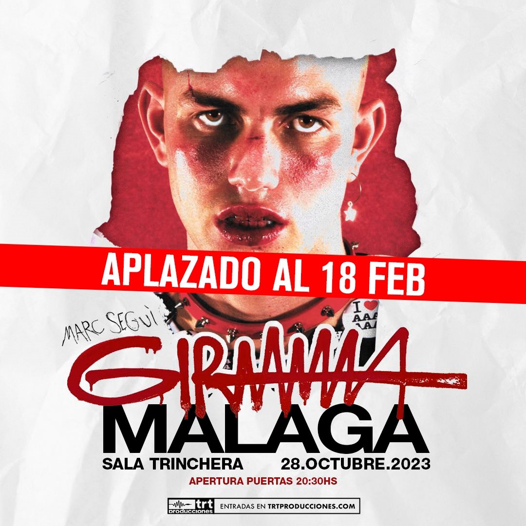 Fotografía promocional de MARC SEGUÍ en Málaga