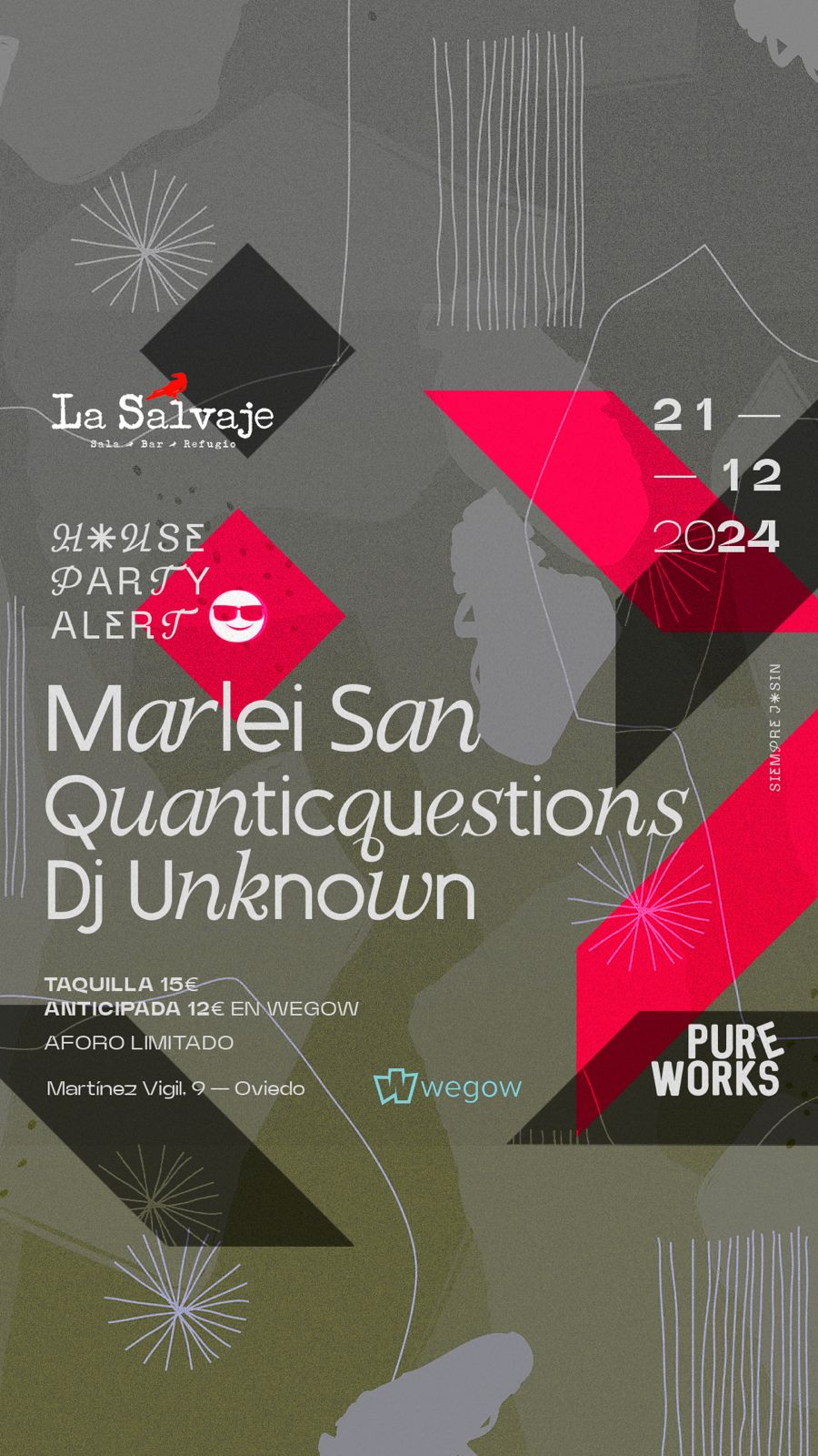 Fotografía promocional de Marlei San aka Leiras en La Salvaje