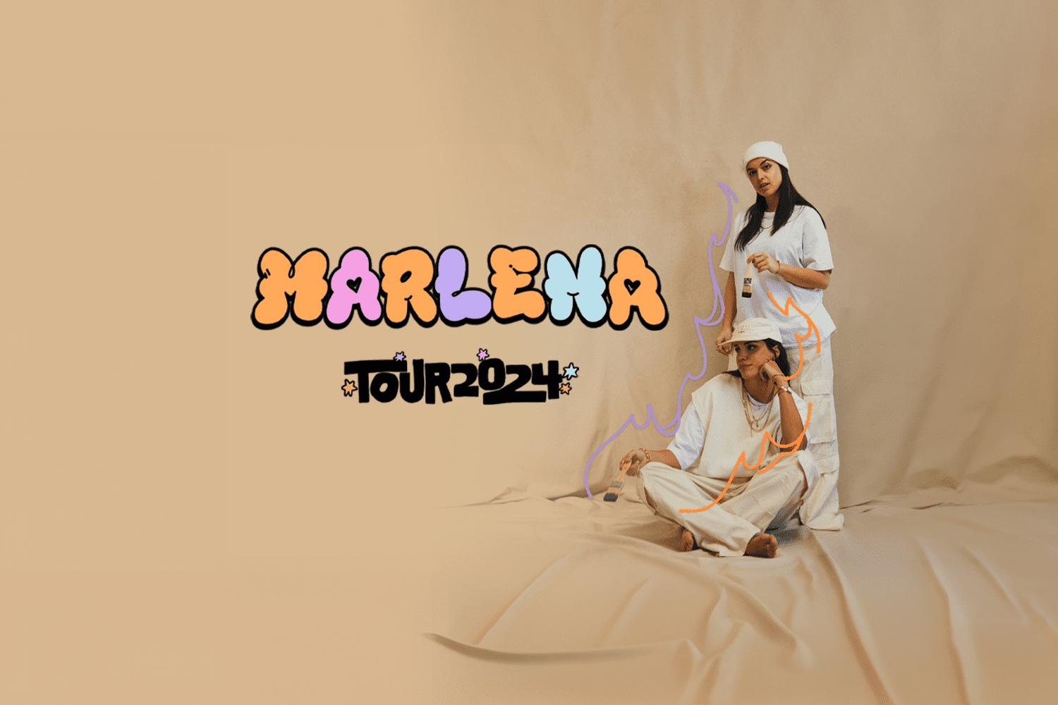 Fotografía promocional de Marlena en Sevilla