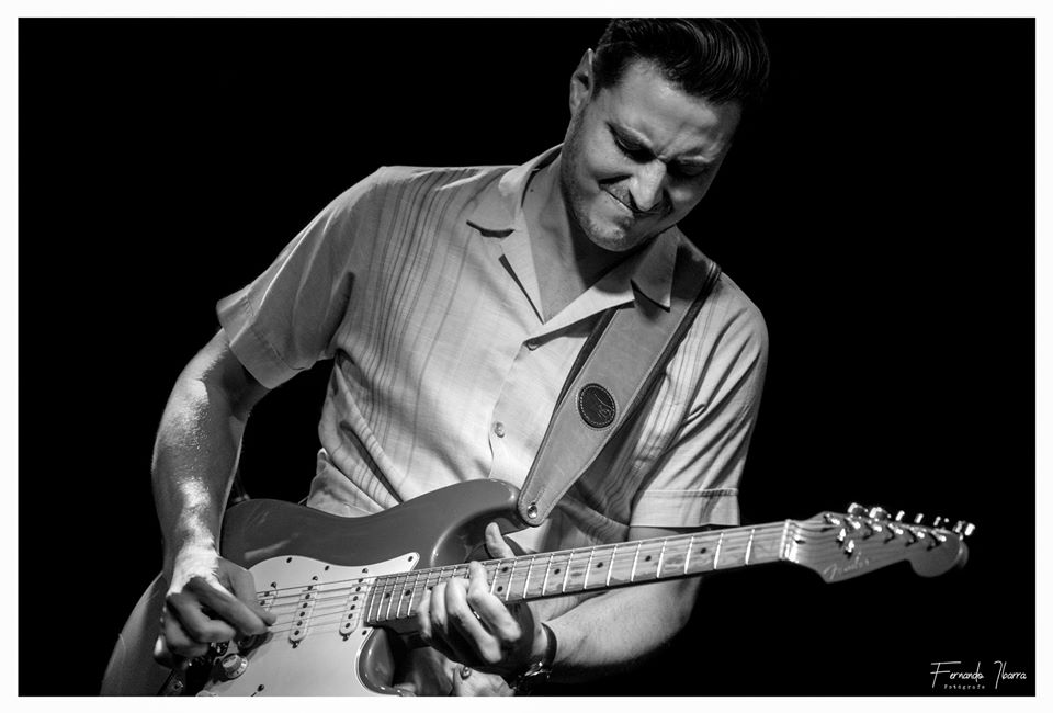 Fotografía promocional de Martin Burguez Trio en Sabiñánigo