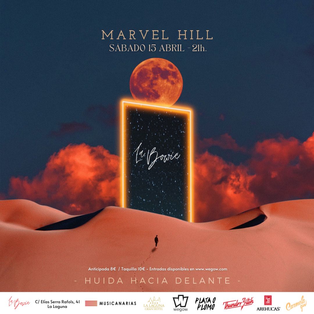 Fotografía promocional de Marvel Hill en La Bowie