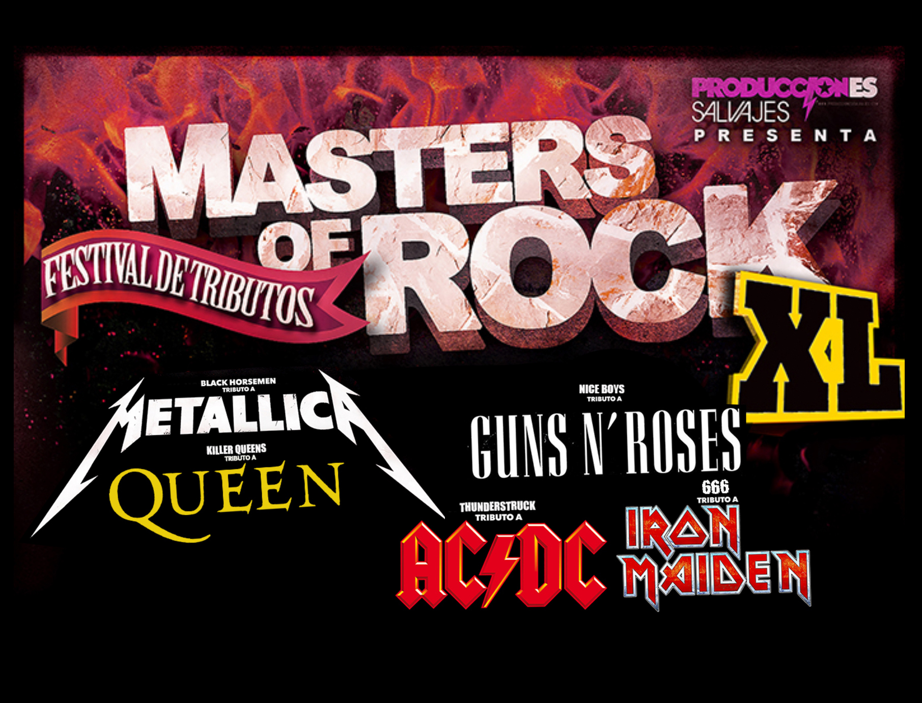 Fotografía promocional de Masters of Rock en Burgos