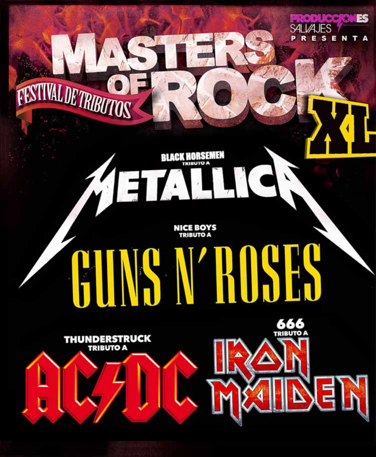 Fotografía promocional de Masters of Rock XL Bilbao 2024
