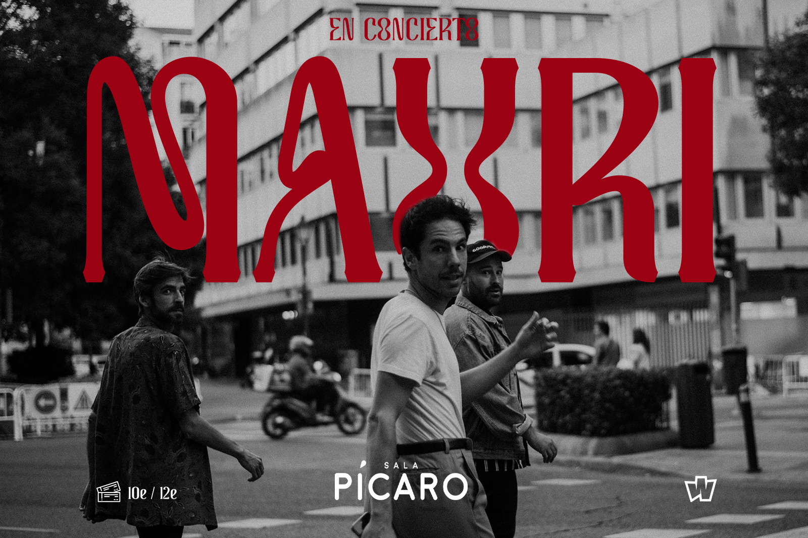 Fotografía promocional de Mauri en Sala Pícaro Toledo