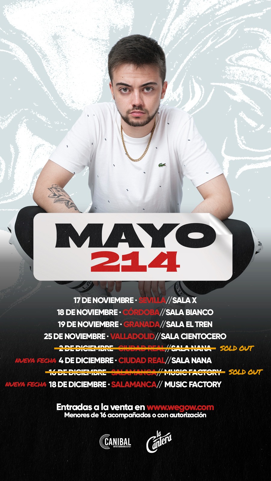 Fotografía promocional de Mayo 214 en Salamanca 2ª Fecha