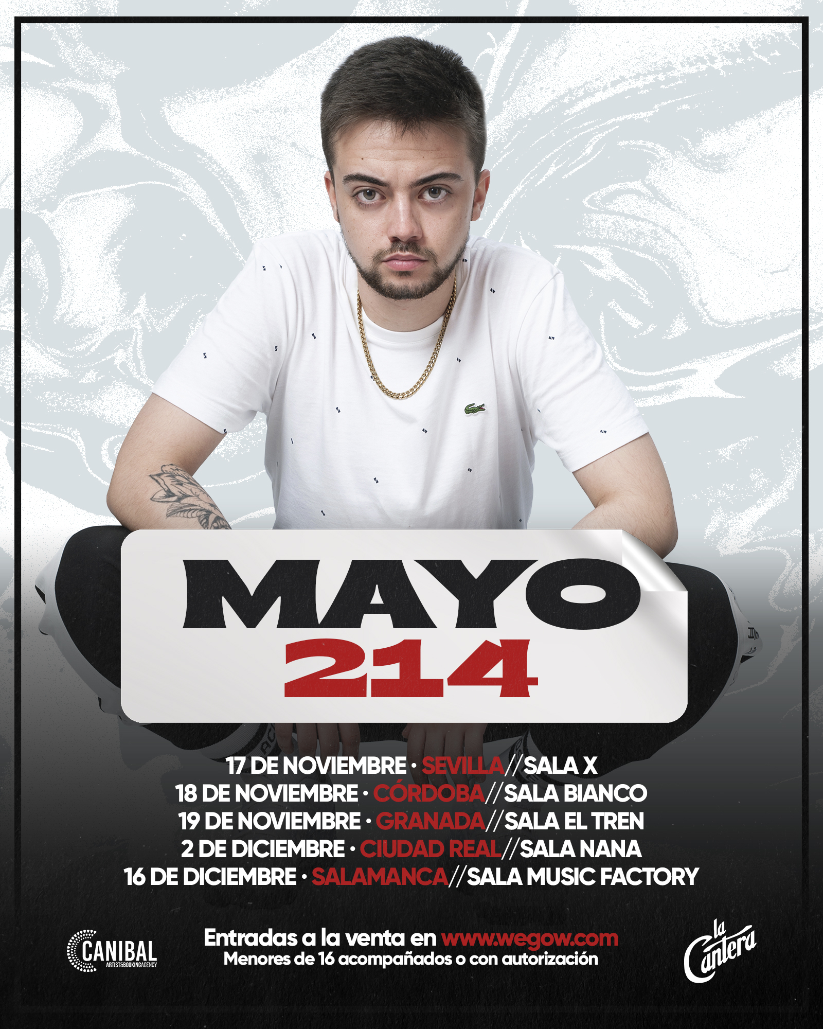 Fotografía promocional de Mayo 214 en Salamanca