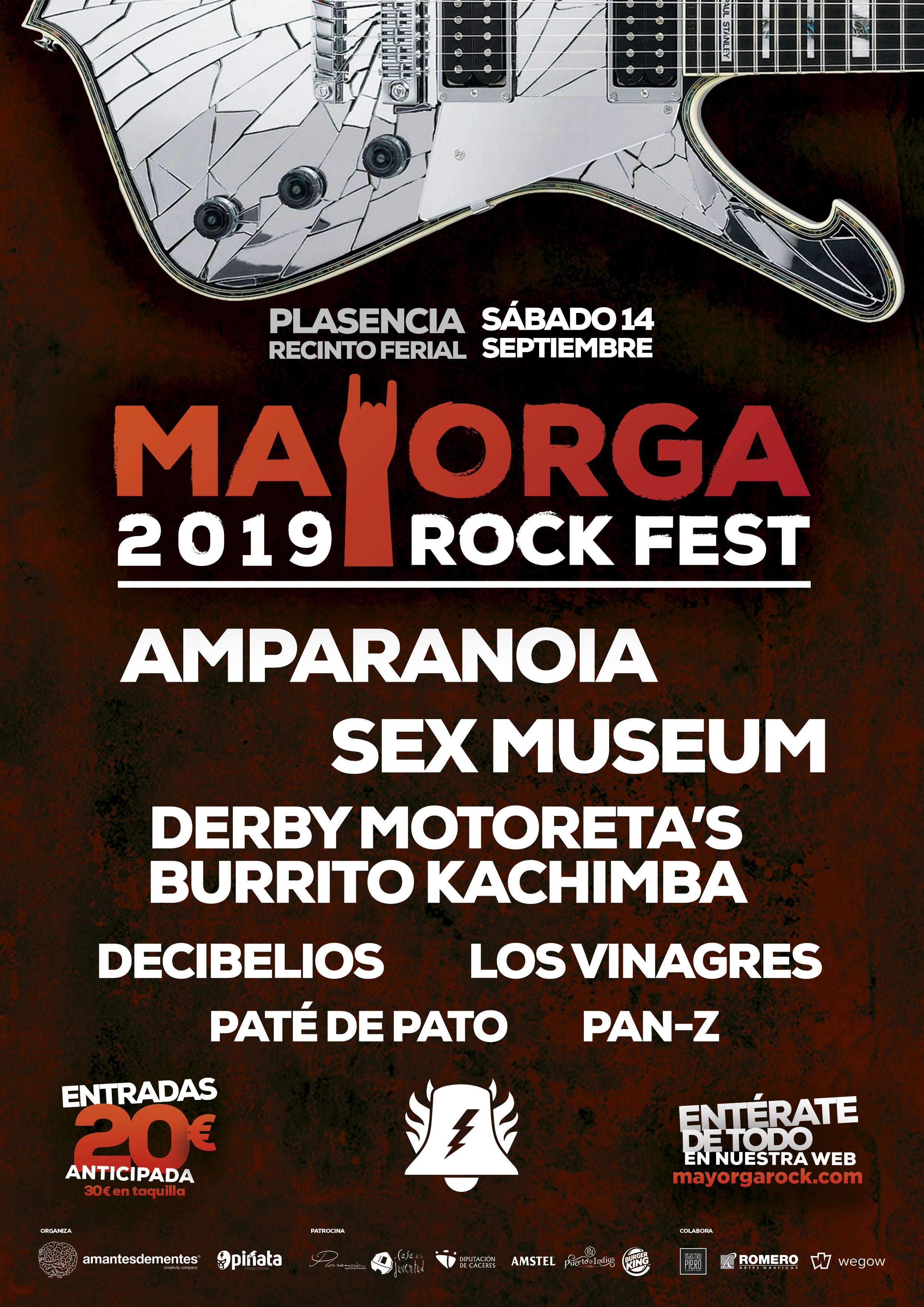 Fotografía promocional de Mayorga Rock Festival 2019