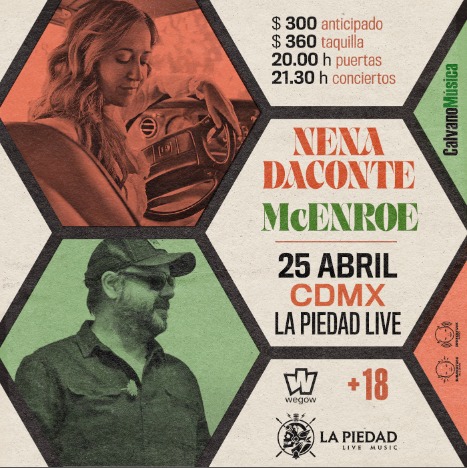 Fotografía promocional de McEnroe y Nena Daconte