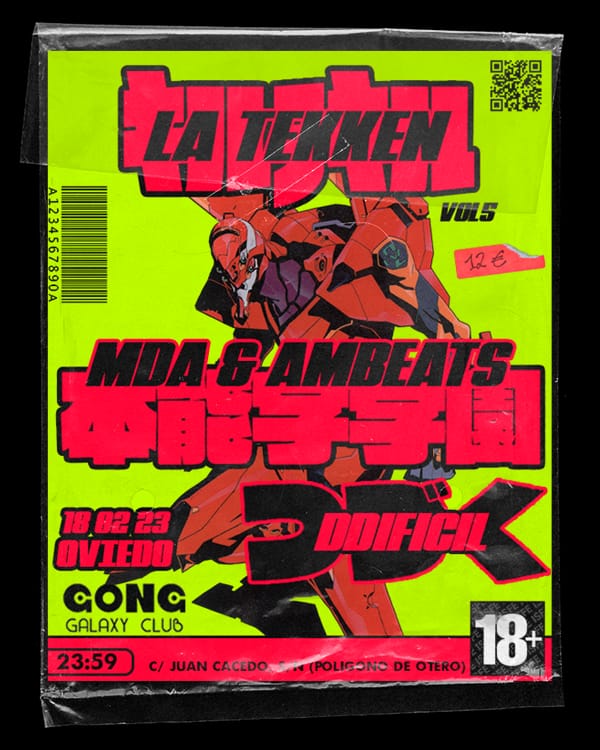 Fotografía promocional de La Tekken Vol 5: MDA & Ambeats + Ddficil