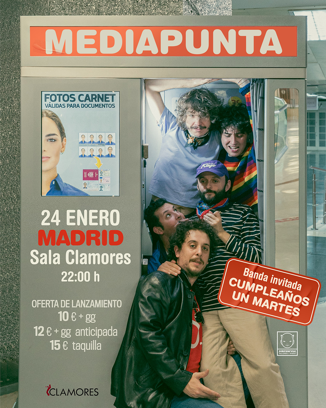 Fotografía promocional de Mediapunta en Madrid