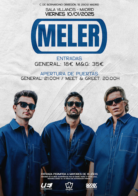 Fotografía promocional de Concierto de Meler en Madrid