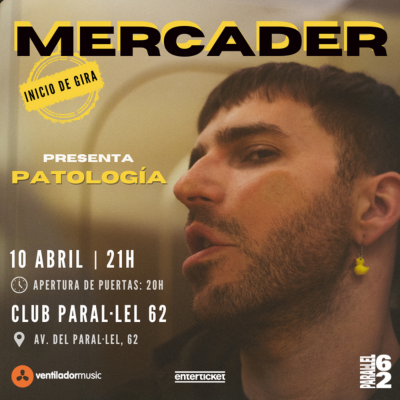 Fotografía promocional de MERCADER presenta PATOLOGÍA