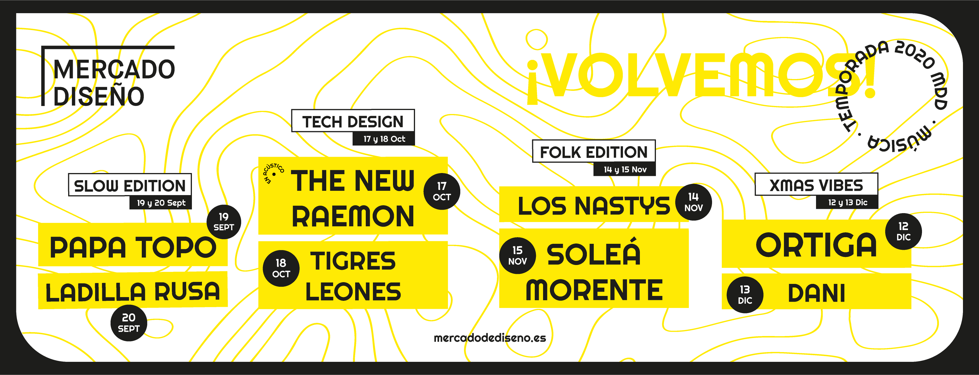 Promofoto von Mercado de Diseño 2020.