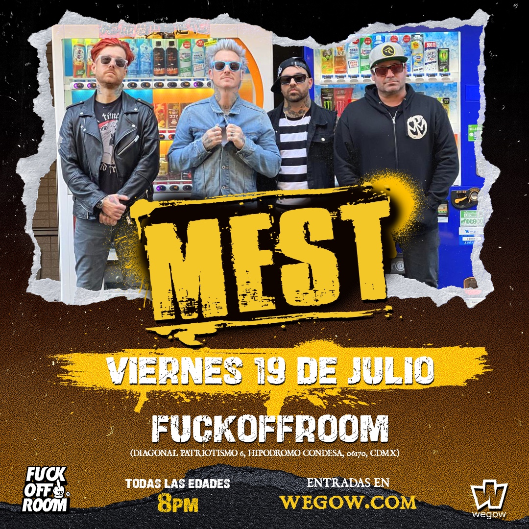 Fotografía promocional de MEST EN CONCIERTO