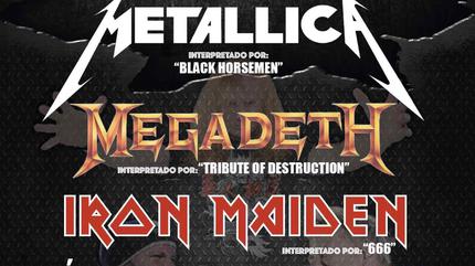 METAL TRIO - Iron Maiden, Megadeth & Metallica (Zamora)
