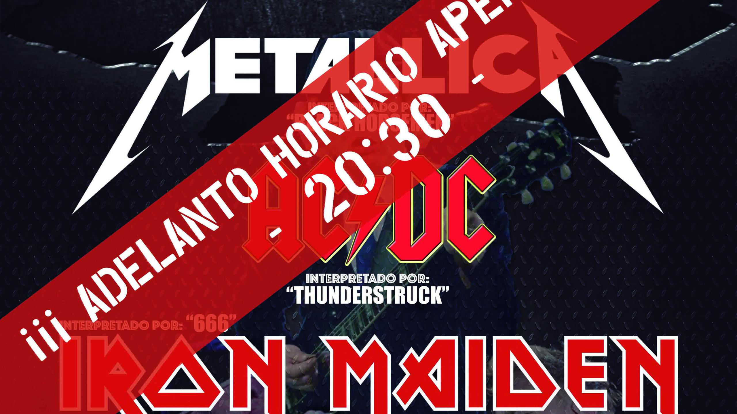 METAL TRIO Metallica, AC/DC & Iron Maiden (Salamanca). Tickets