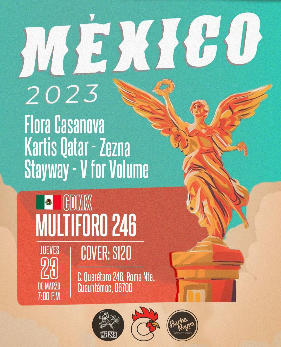 Fotografía promocional de México 2023 en Multiforo 246