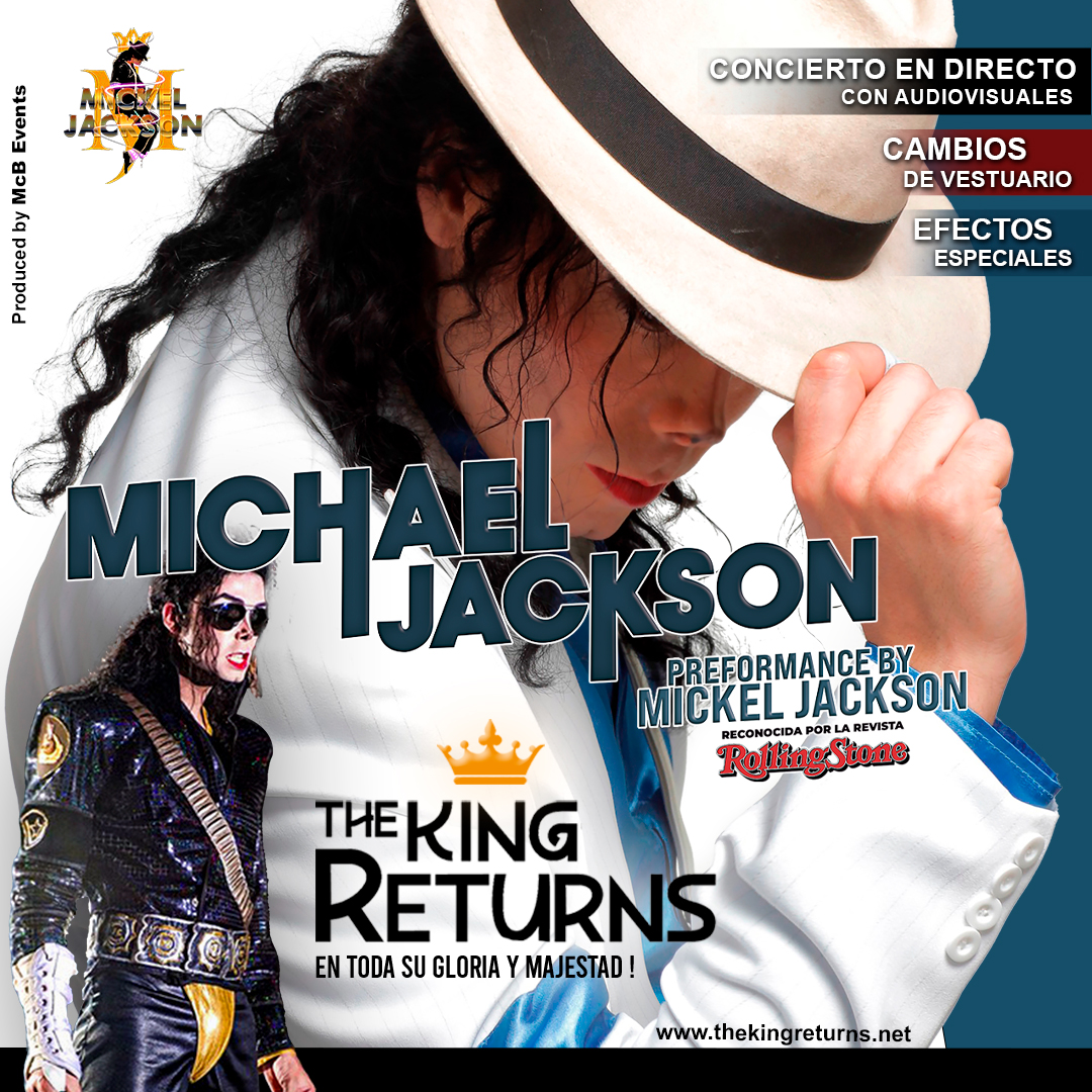 Promofoto von MICHAEL JACKSON Performance by  MICKEL JACKSON en MADRID.