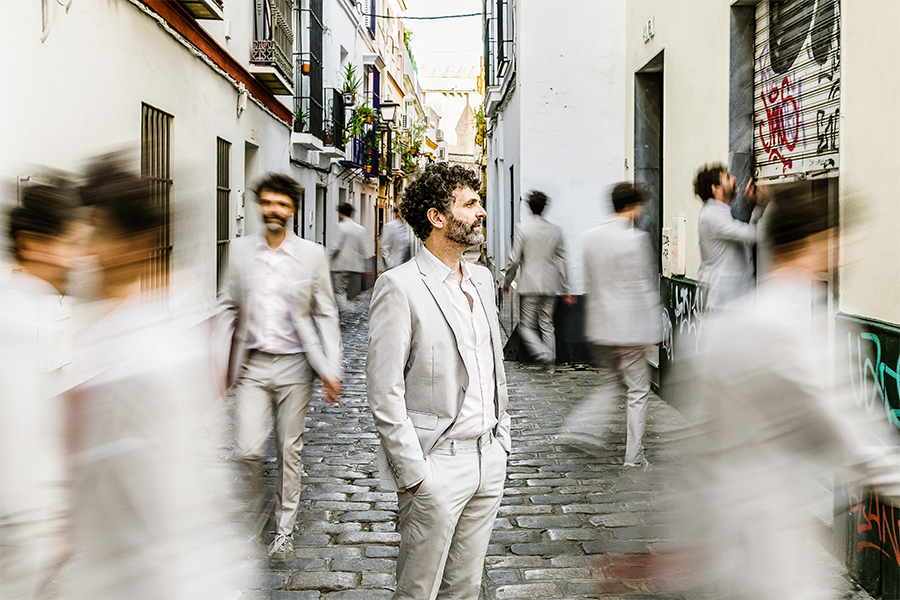 Promofoto von Miguel Rivera en Fun Club de Sevilla.