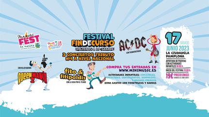Minimusic Fest en Marcha. Festival FIN DE CURSO Rock en familia.