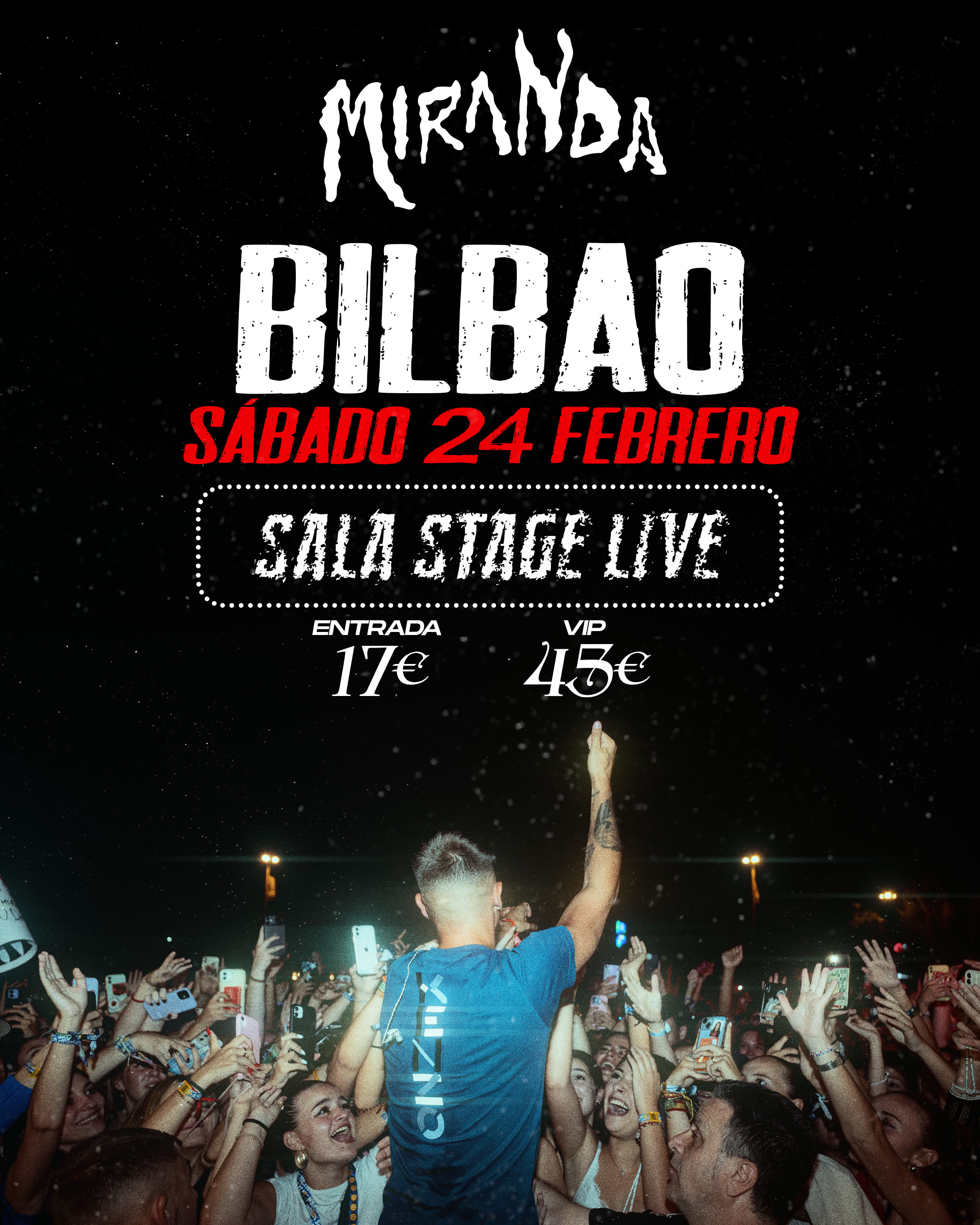 Fotografía promocional de MIRANDA EN BILBAO