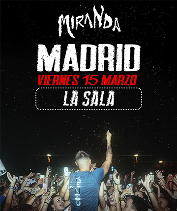 Fotografía promocional de MIRANDA EN MADRID 2ª FECHA