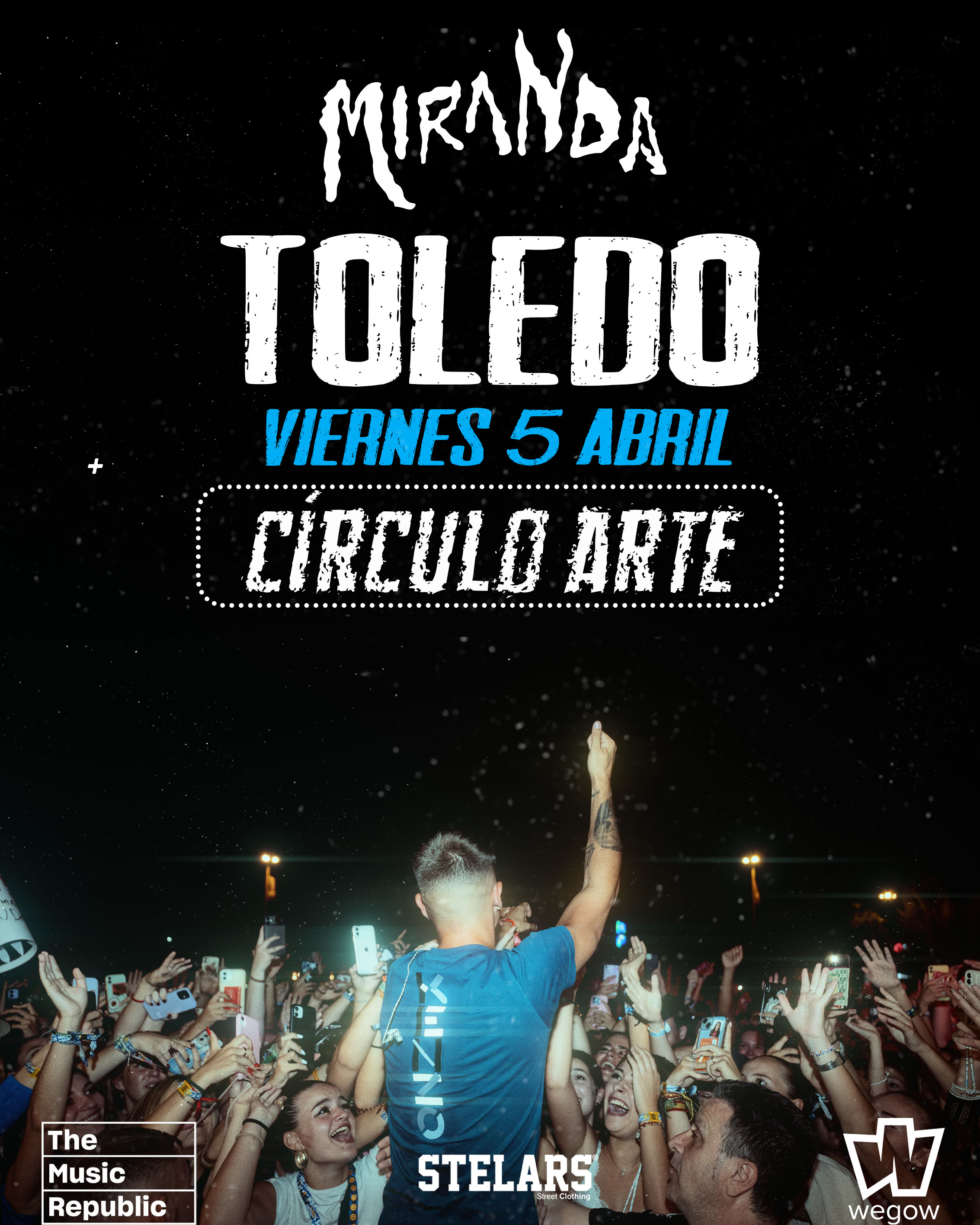 Fotografía promocional de MIRANDA EN TOLEDO