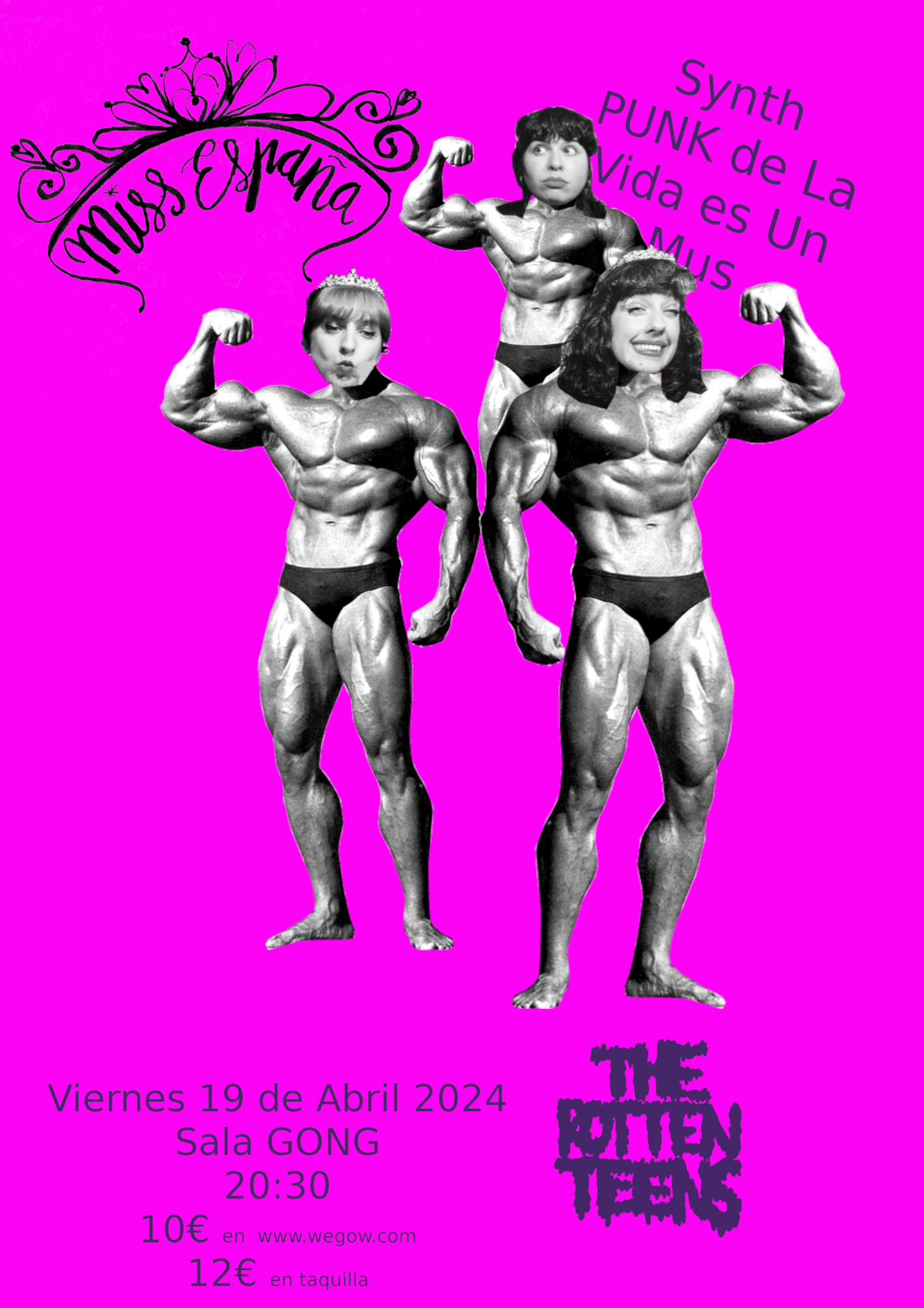 Fotografía promocional de MISS ESPAÑA en Oviedo