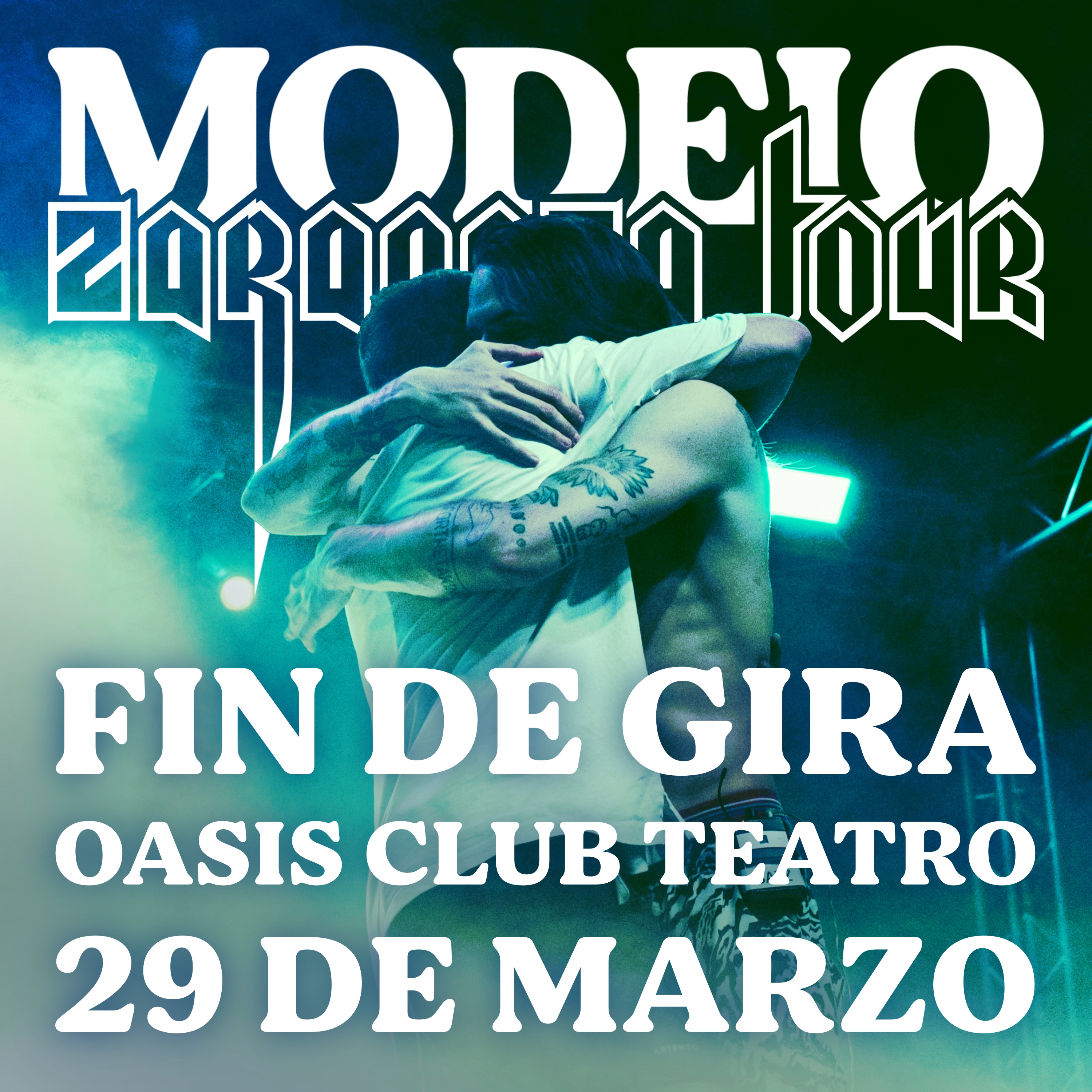 Fotografía promocional de MODELO Zaragoza Tour - OASIS