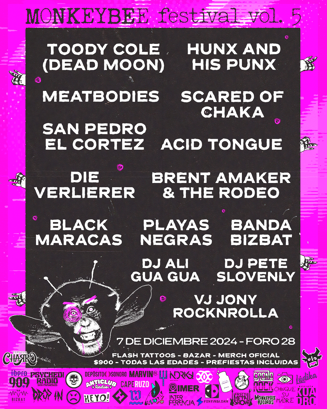 Fotografía promocional de MonkeyBee Festival Vol 5