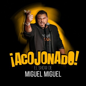 Fotografía promocional de Monólogo ACOJONADO, El show de Miguel Miguel