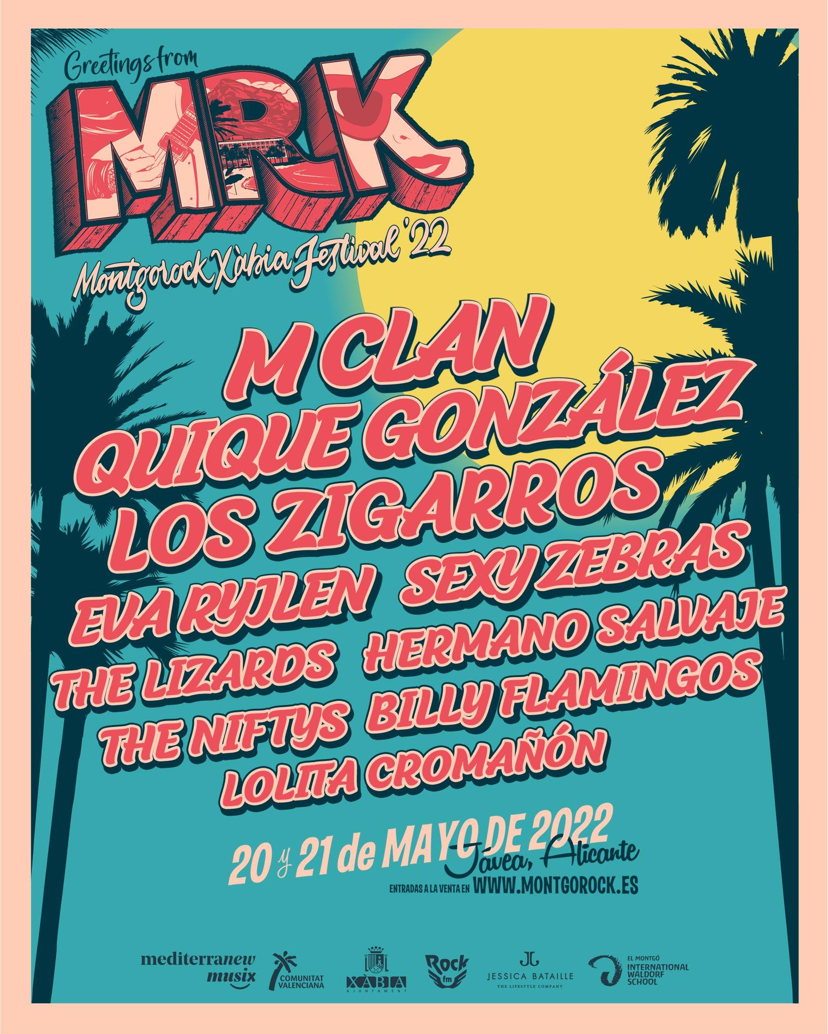 Promotional photograph of Montgorock Xàbia 2022.