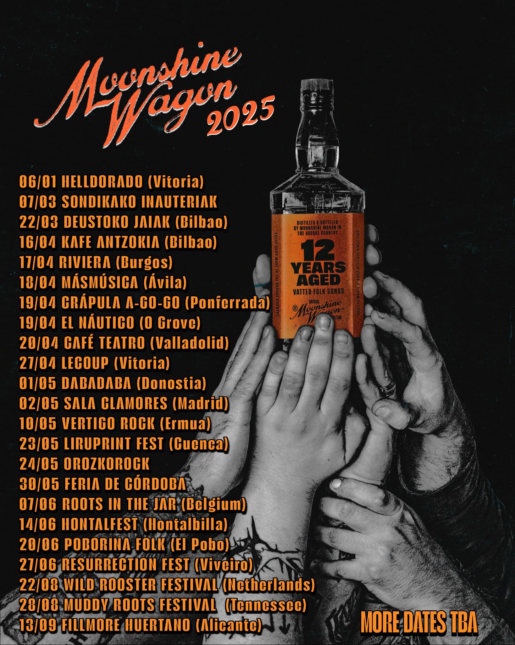 Fotografía promocional de Moonshine Wagon en Valladolid