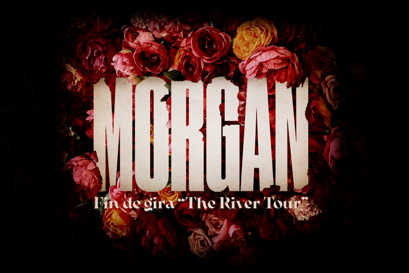 Fotografía promocional de MORGAN en Espacio Vías, Leon. 2023. -Fin de Gira-